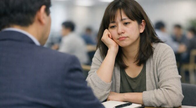 転職活動で知る現実。「条件同じだったら転職します」の取り消し方